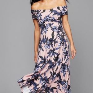 Pea in the Pod floral maternity dress